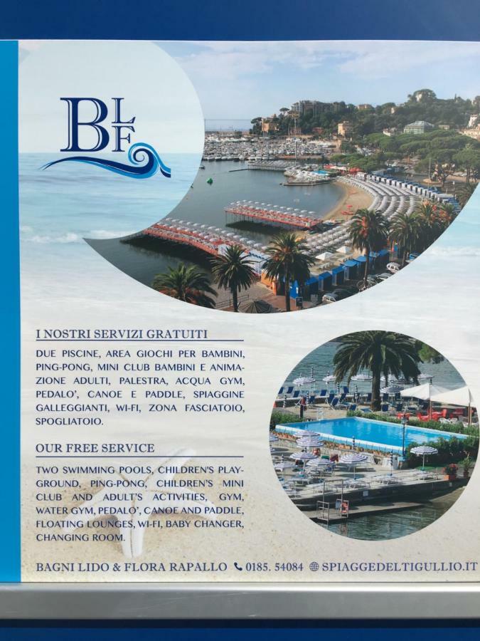 Nido Di Valter, 5 Min A Piedi Dalla Spiaggia E Dal Centro Rapallo Esterno foto